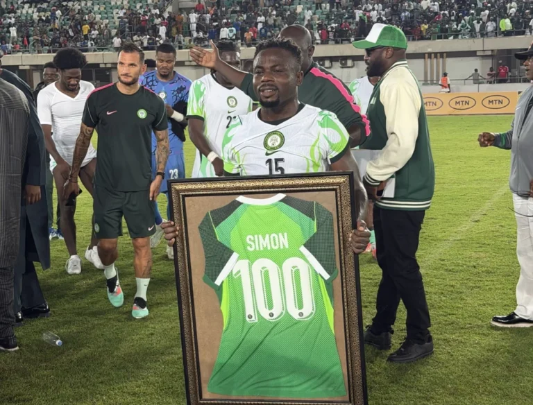 Moses Simon Reflects on Historic Century Milestone for the Super Eagles Following Comeback Victory Against Madagascar