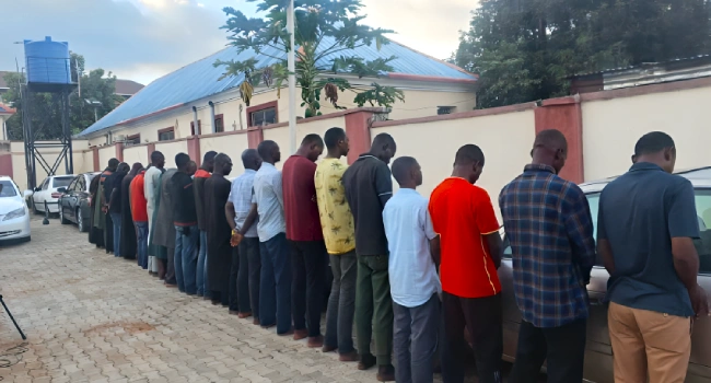 NSCDC parades suspended Niger Commandant and some officers over death of 37 miners