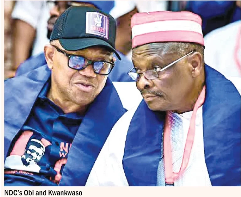 Obi-Kwankwaso Movement Inaugurates 2027 Presidential Campaign Council and Unveils National Structure in Push for Political Realignment