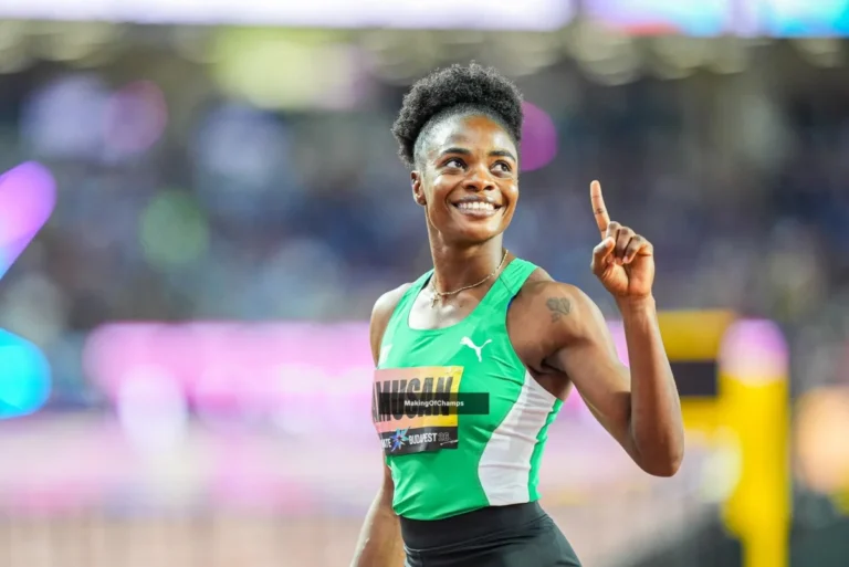 Tobi Amusan Secures $75,000 Runner-Up Finish at Inaugural World Athletics Ultimate Championship in Budapest