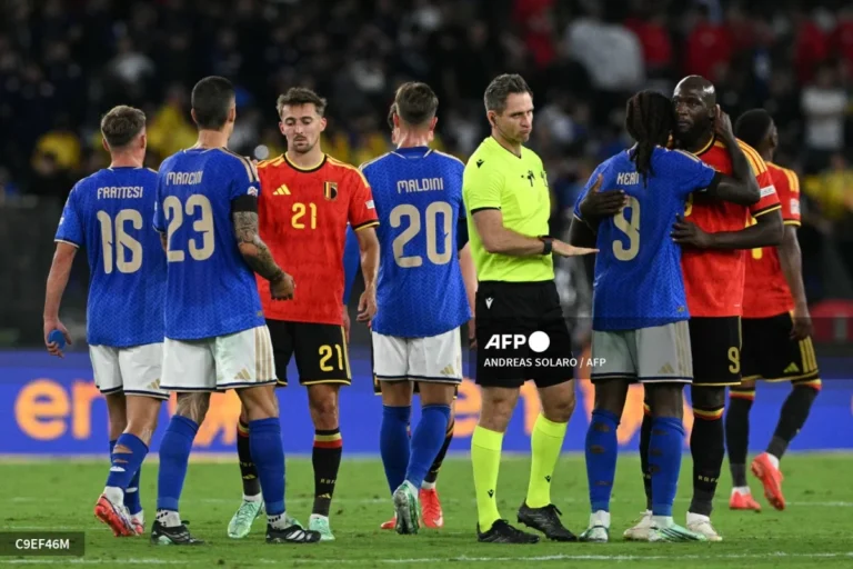 UEFA Nations League: Mancini’s Italy return ends in 2-0 defeat to Belgium